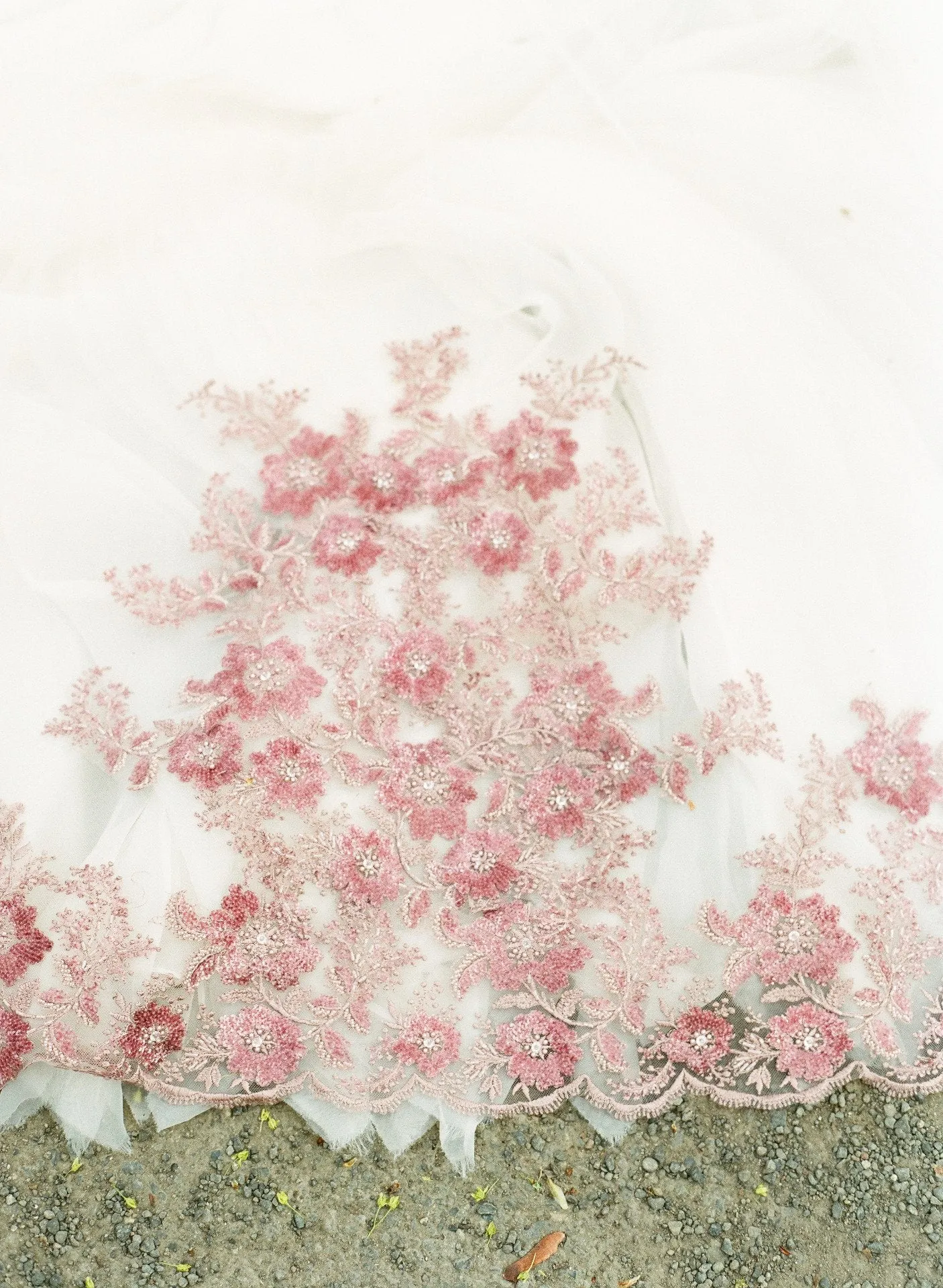 FREYA Couture Beaded Cathedral Veil