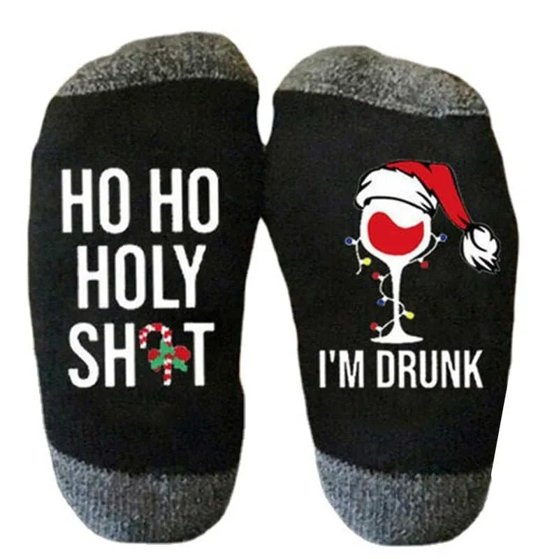 Funny Christmas Slipper Socks