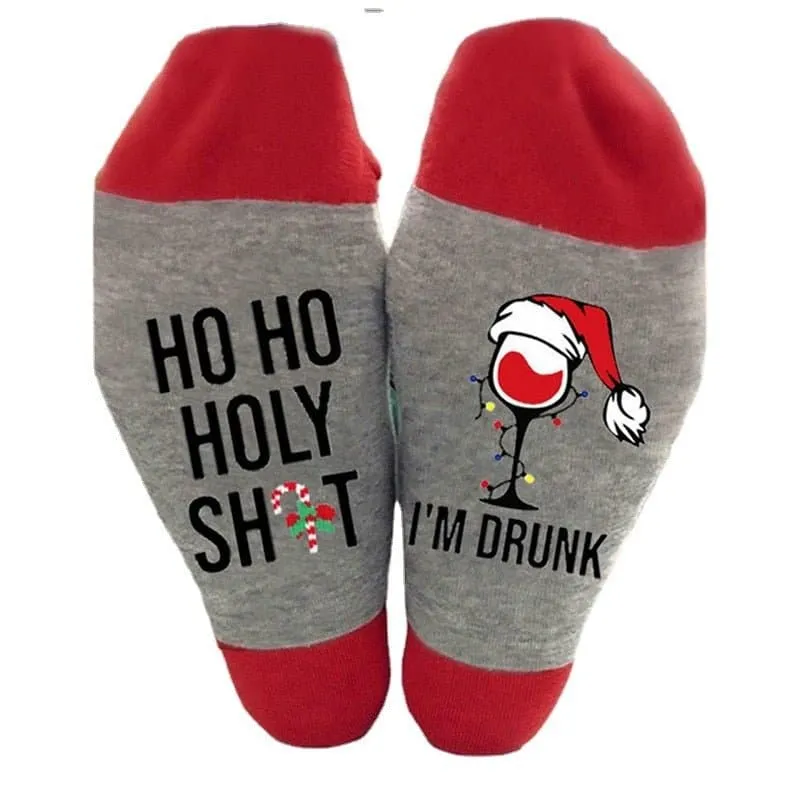 Funny Christmas Slipper Socks