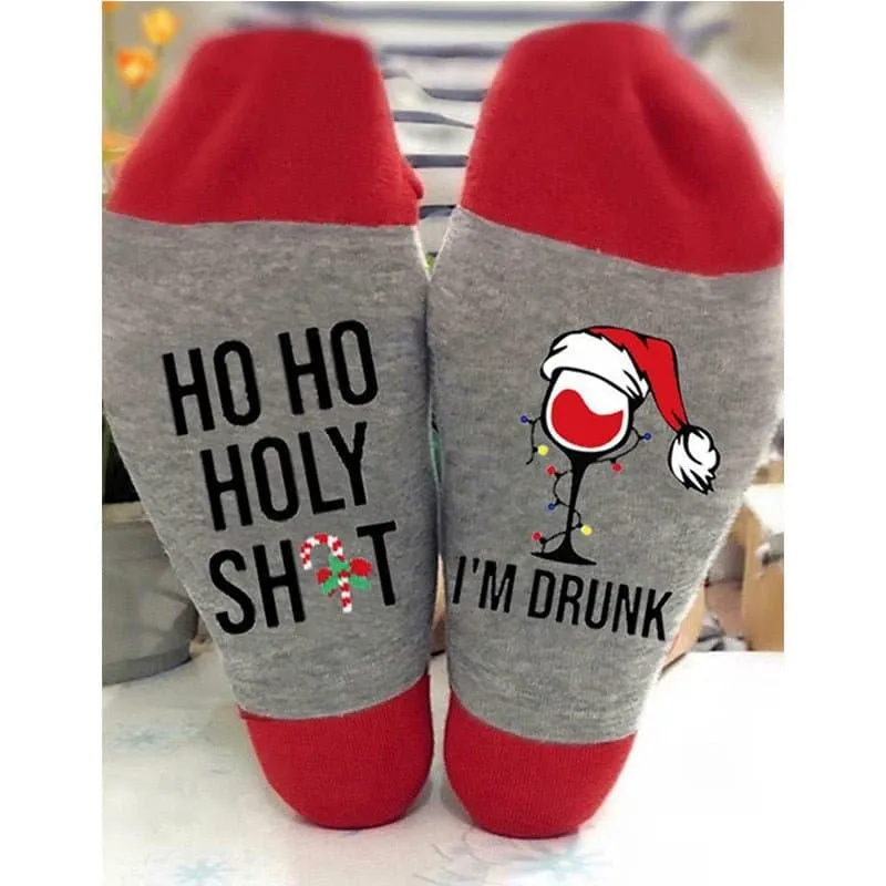 Funny Christmas Slipper Socks