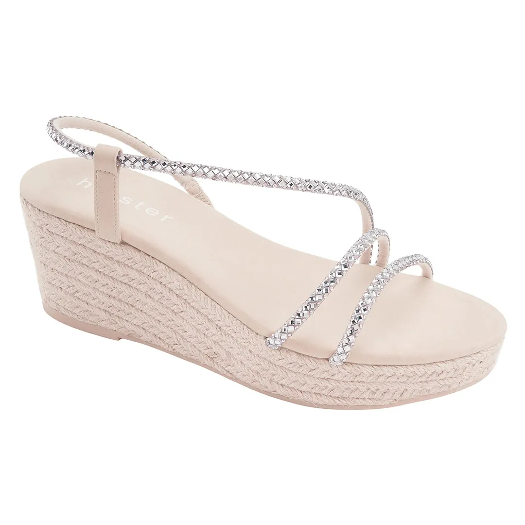 Geneva Espadrille - Beige