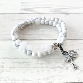 Glory | Stretch & Wrap Rosary Bracelet - Small