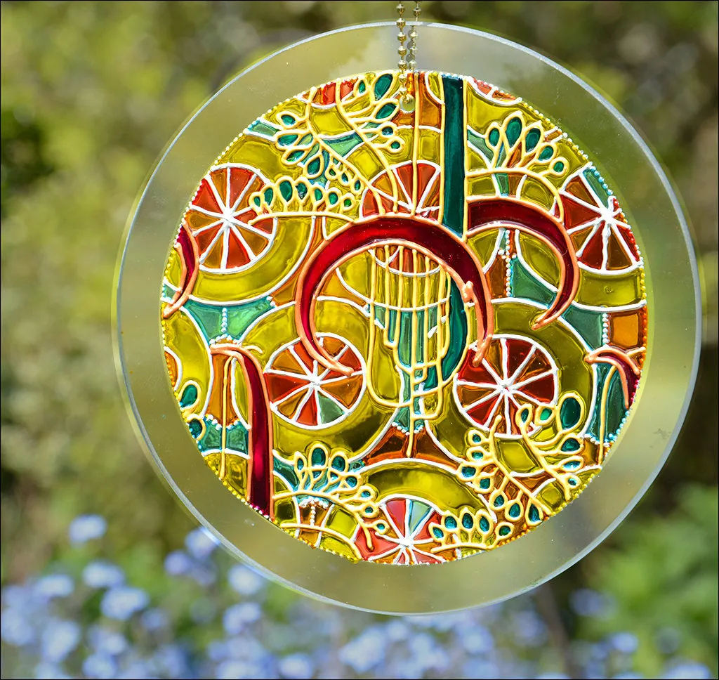 Golden Fairground Sun Catcher