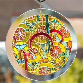 Golden Fairground Sun Catcher