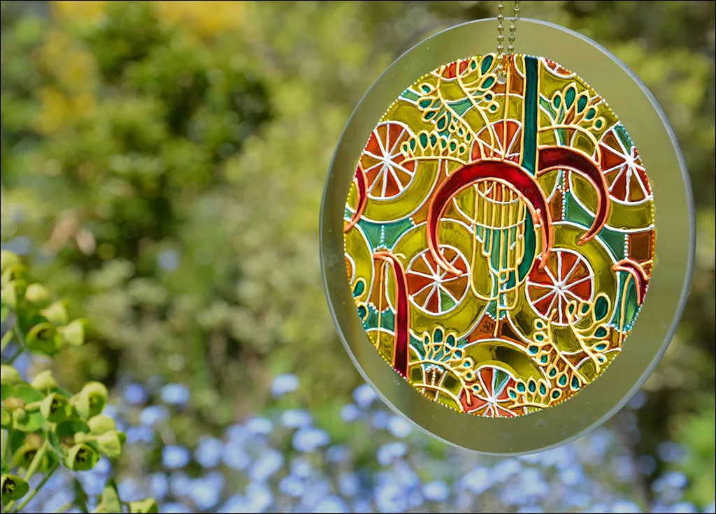 Golden Fairground Sun Catcher