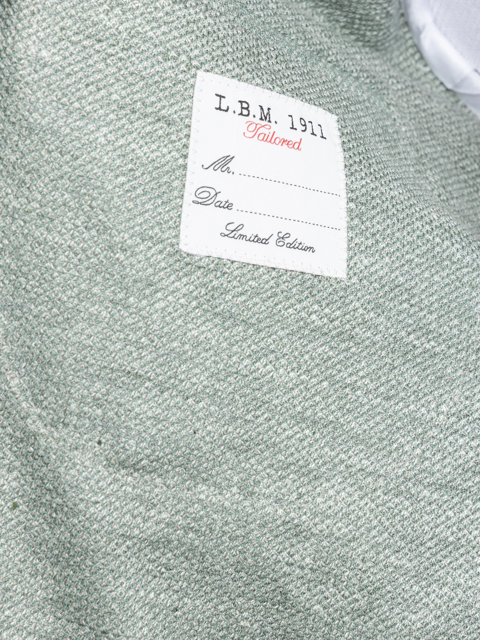 Green Jack Cotton-Linen Sport Jacket