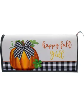 Happy Fall Y'all Mailbox Cover