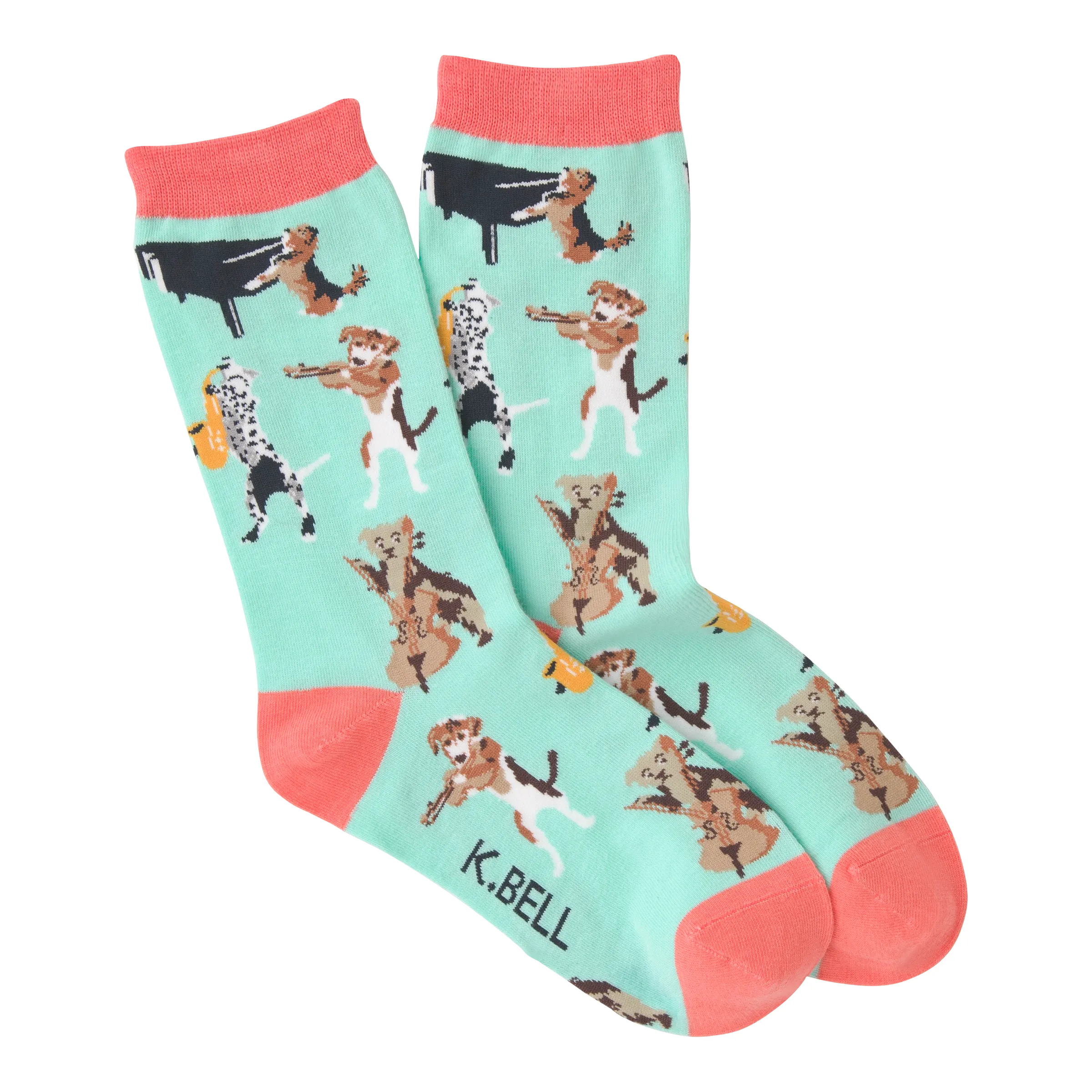 K Bell Musical Dogs Sock