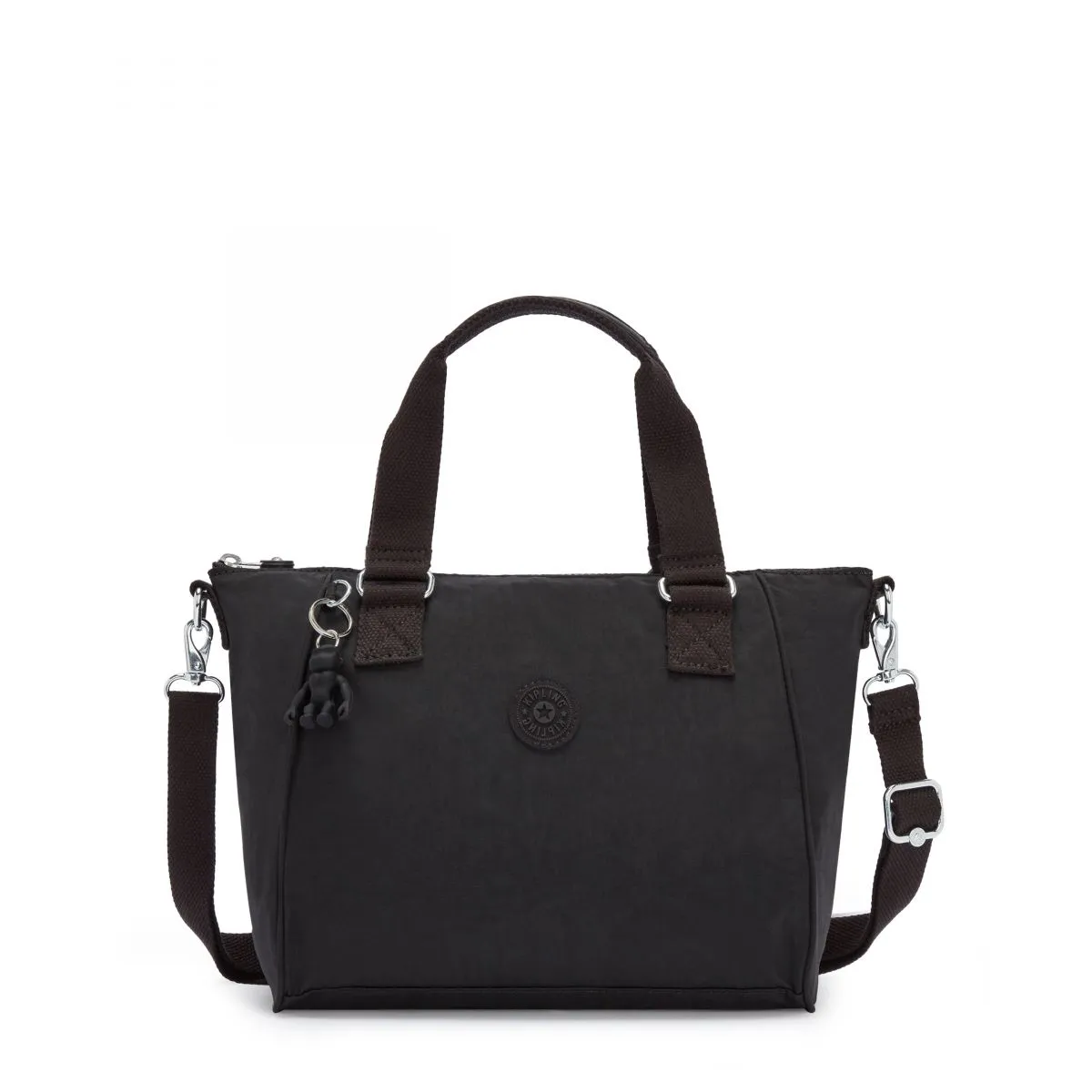 Kipling Amiel Black Noir Grab Handbag