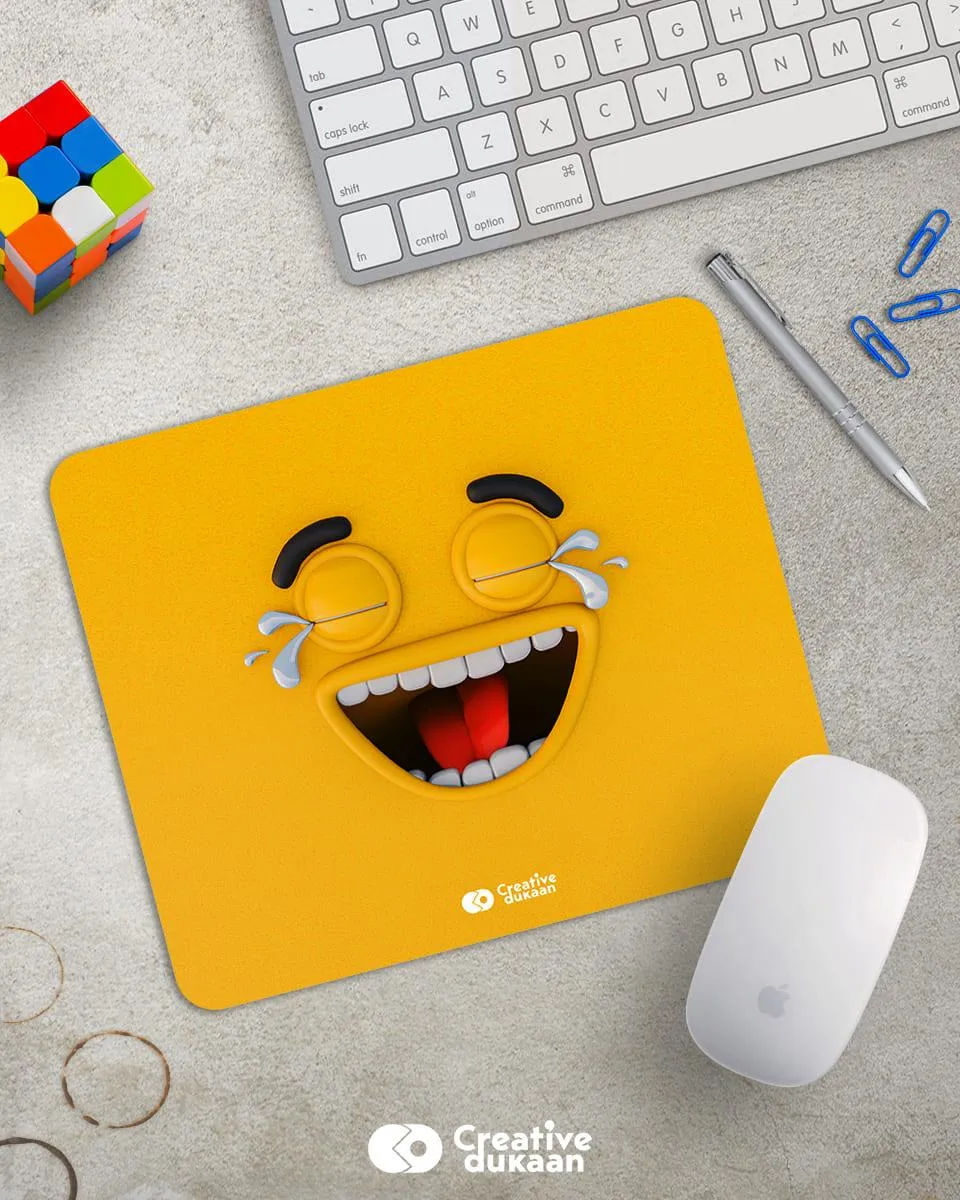 LOL Emoji cool Mousepad