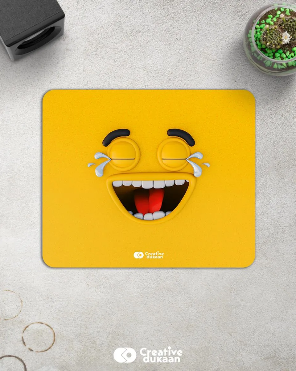 LOL Emoji cool Mousepad