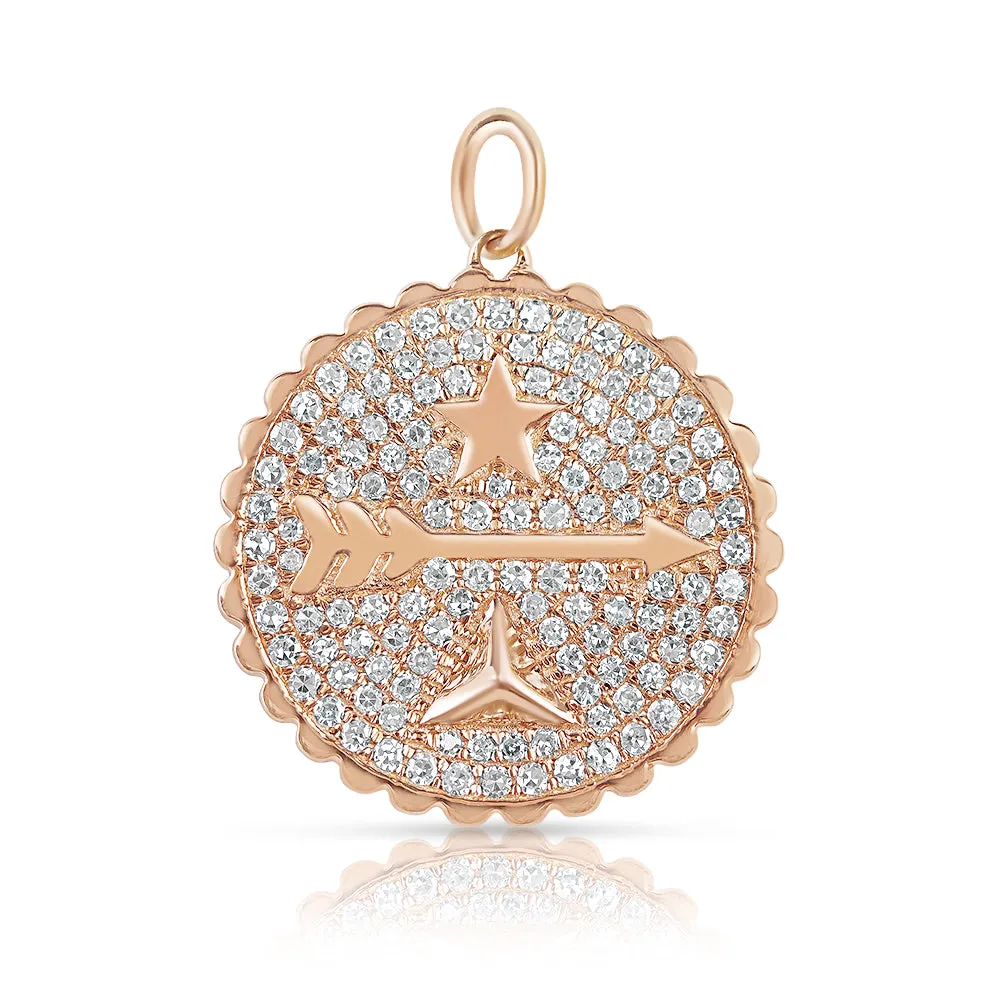 MEDIUM KARMA DIAMOND TALISMAN CHARM