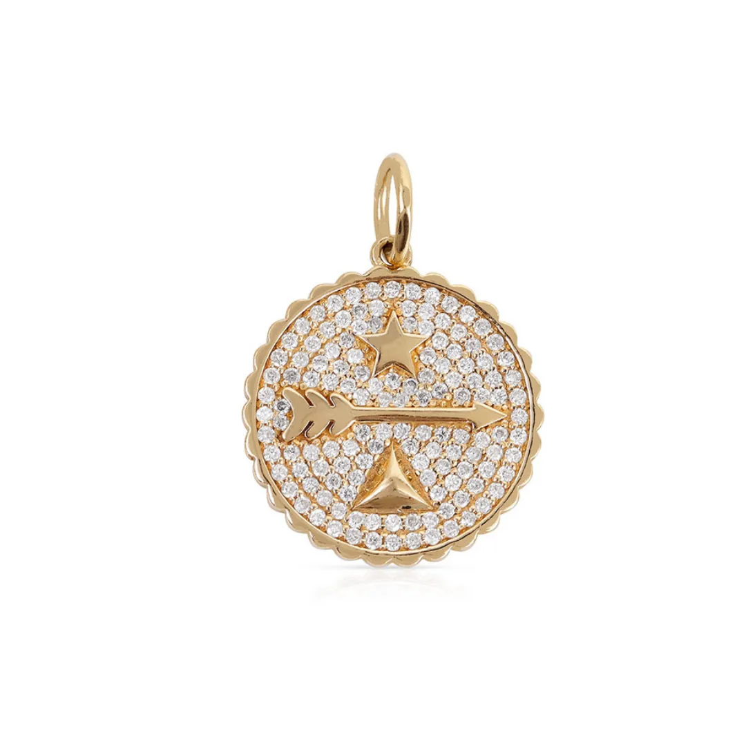 MEDIUM KARMA DIAMOND TALISMAN CHARM