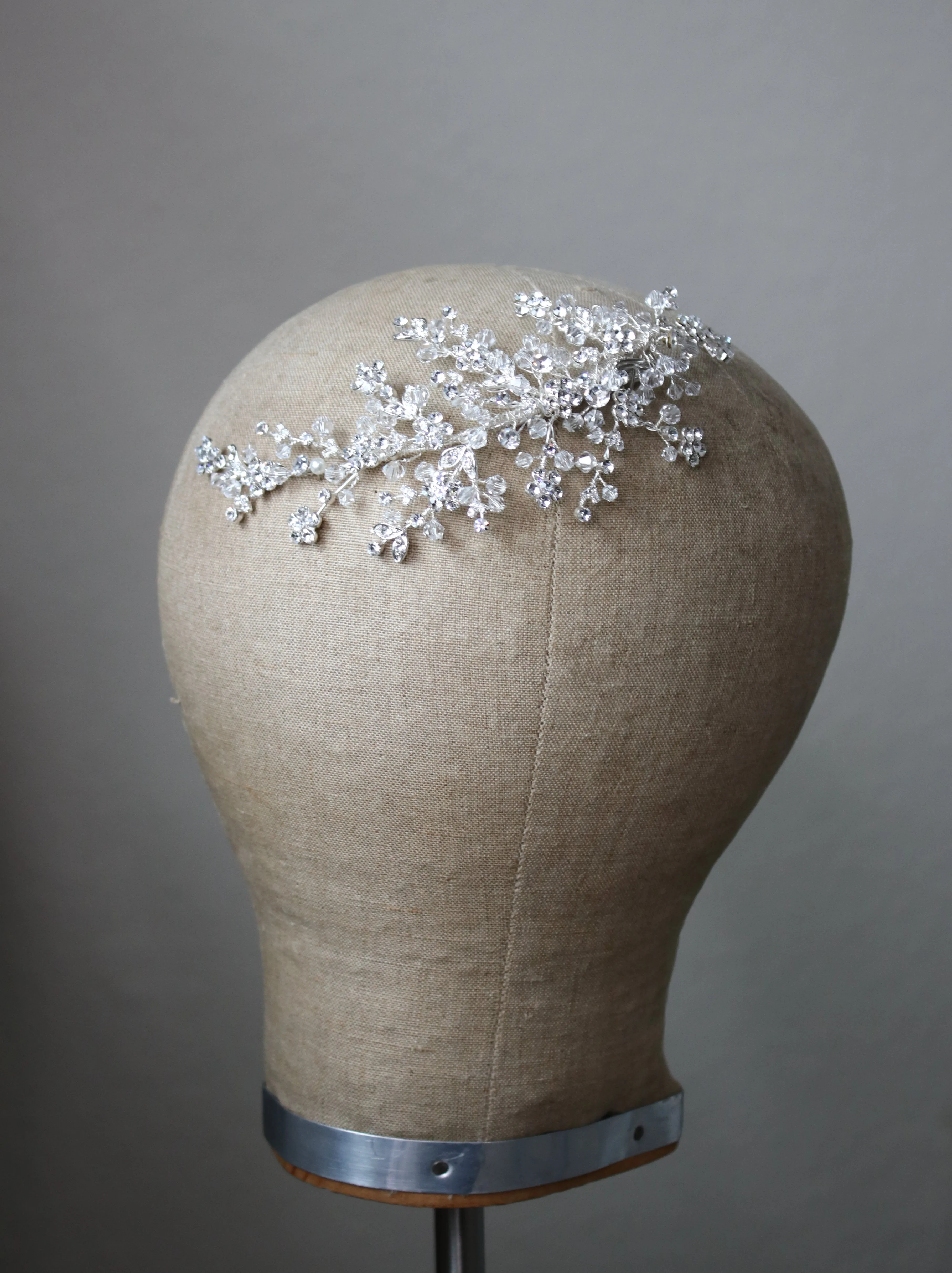 MELODY Crystal Bridal Hair Clip