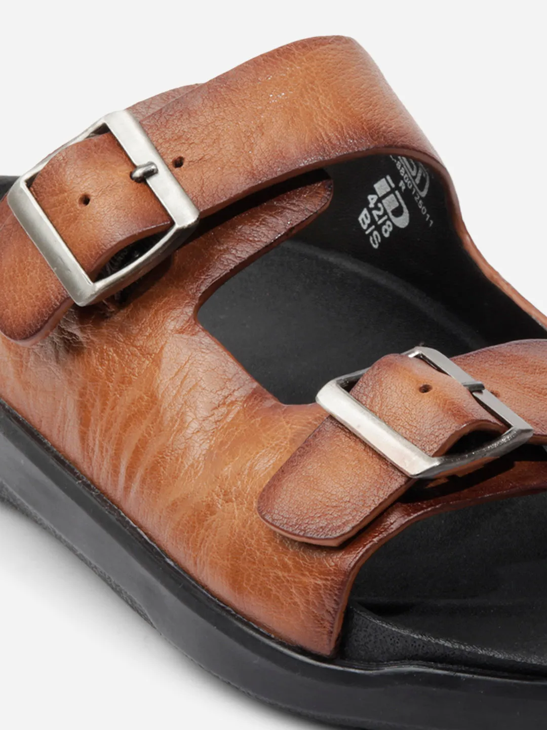 Men Tan Sandal / Slipper (ID4224)