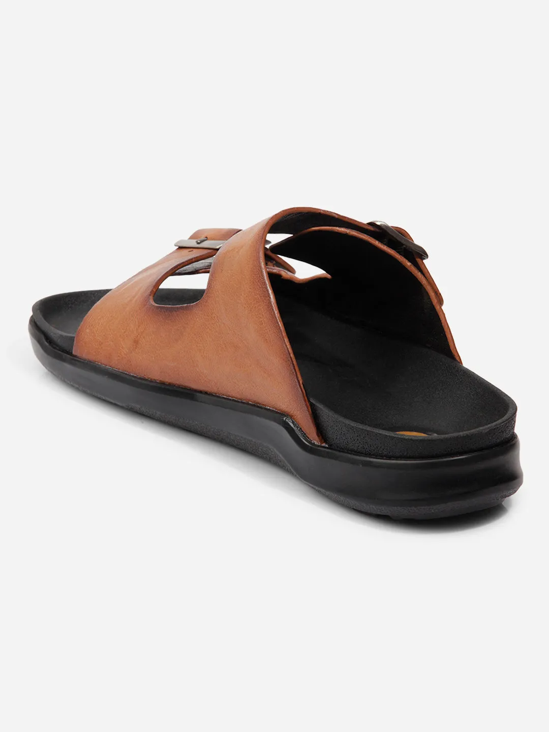 Men Tan Sandal / Slipper (ID4224)