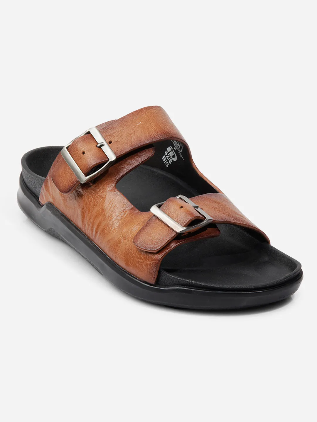 Men Tan Sandal / Slipper (ID4224)