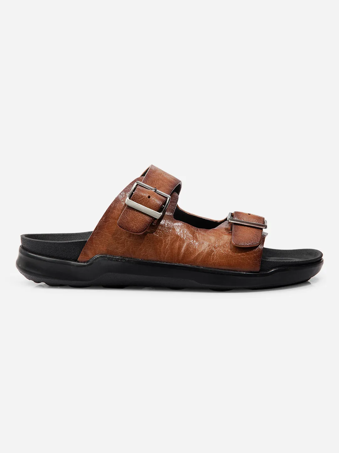 Men Tan Sandal / Slipper (ID4224)