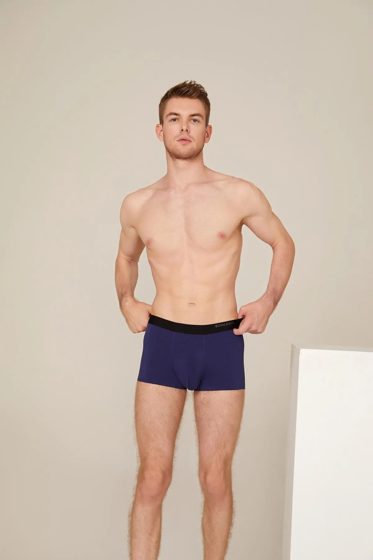 Men's 50S Lenzing Modal Seamless Trunks (3pcs pack)