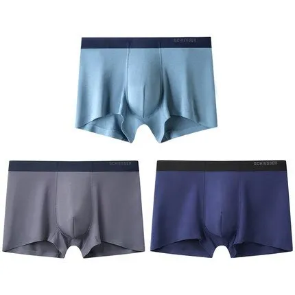 Men's 50S Lenzing Modal Seamless Trunks (3pcs pack)