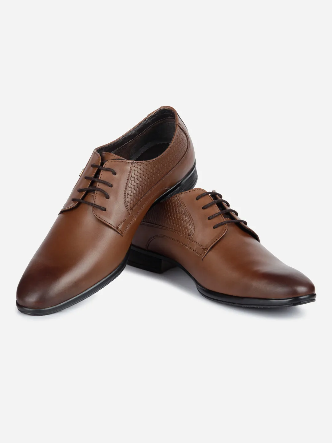 Men's Tan Regular Toe Formal Lace Up (ID2168)