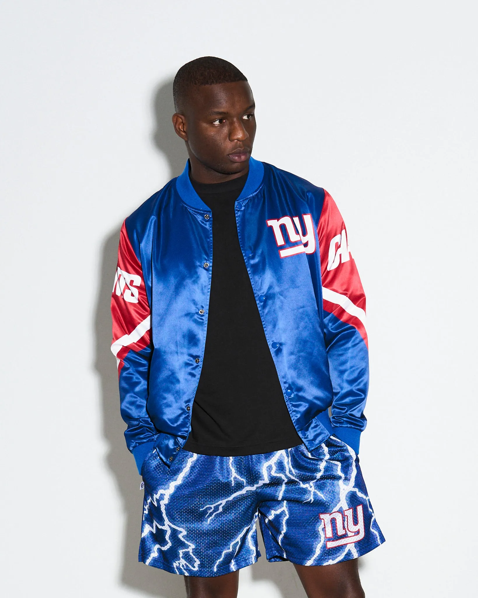 New York Giants Fanimation Satin Jacket