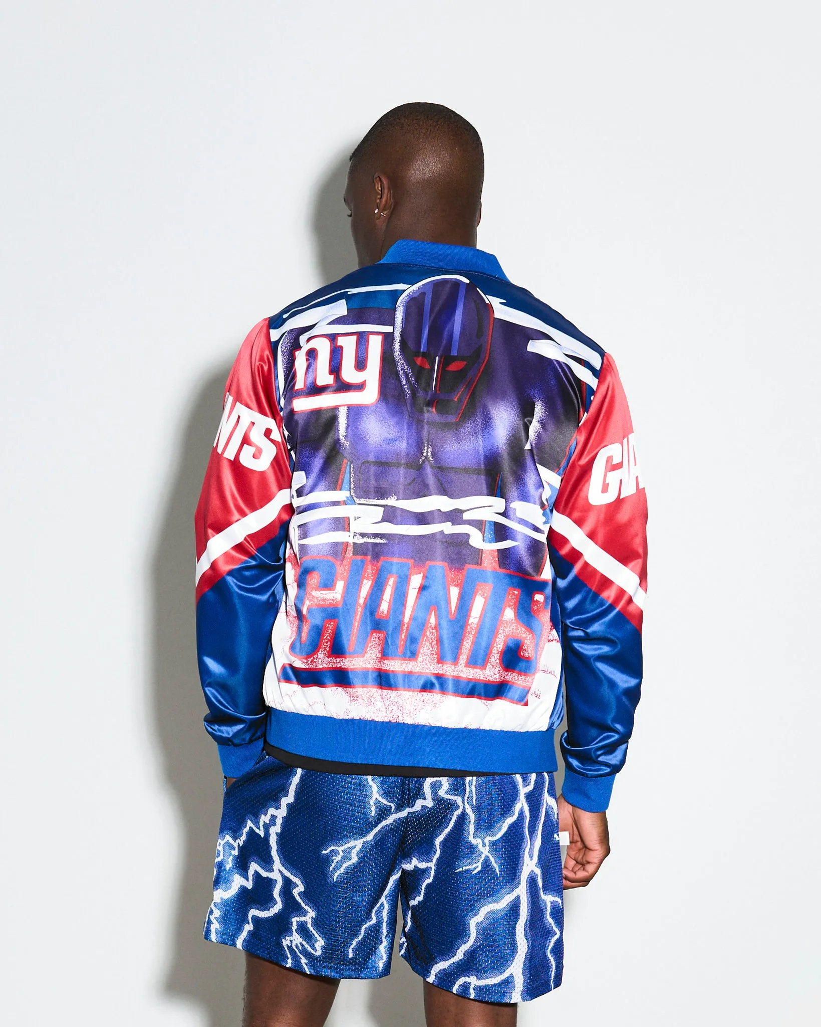 New York Giants Fanimation Satin Jacket