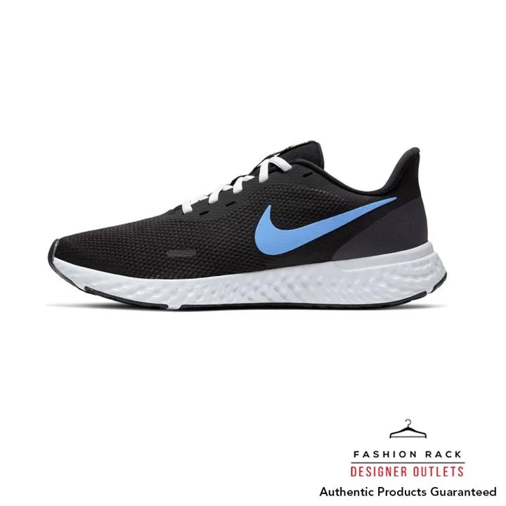 Nike  Revolution 5 Black/Laserorange-White-Universityblue