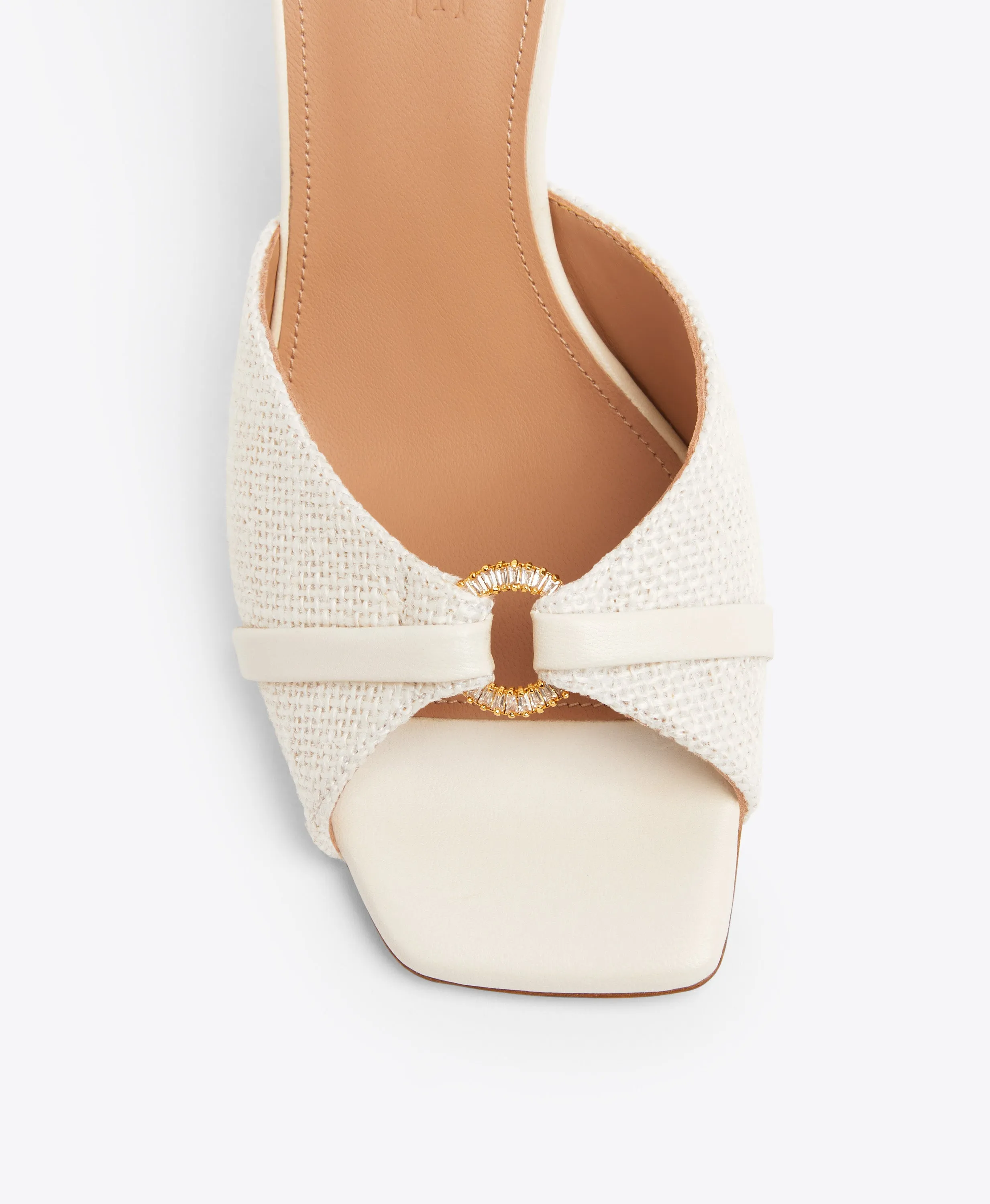 Patricia 70 Cream Jute Sandals