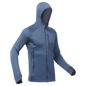 Quechua Men's MH520 Hood Hiking Fleece Jacket