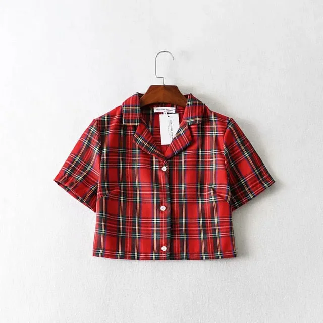 "KEEP IT PLAID" BUTTON UP SHIRT