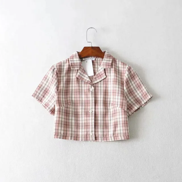 "KEEP IT PLAID" BUTTON UP SHIRT