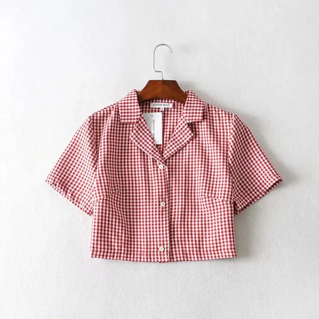 "KEEP IT PLAID" BUTTON UP SHIRT