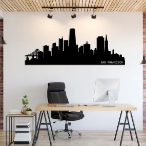 San Francisco Skyline - Metal Wall Art