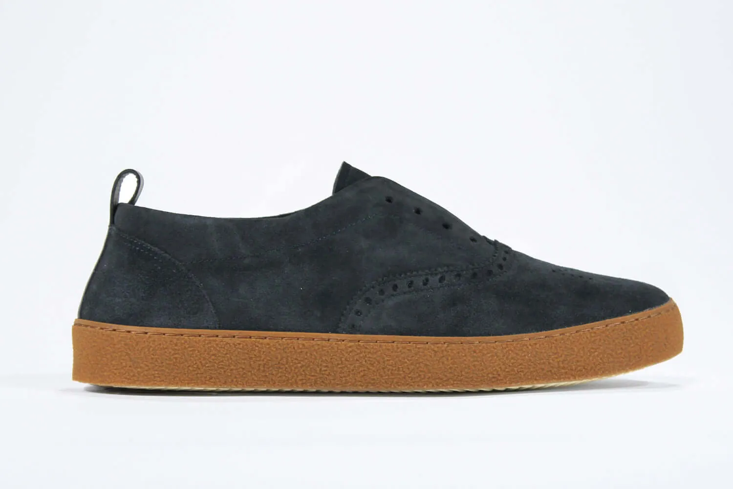 SLIP ON | Navy - Low Top - Men