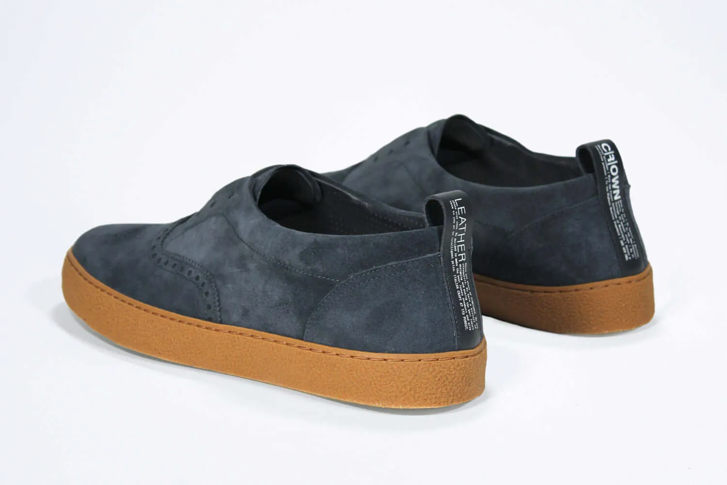 SLIP ON | Navy - Low Top - Men