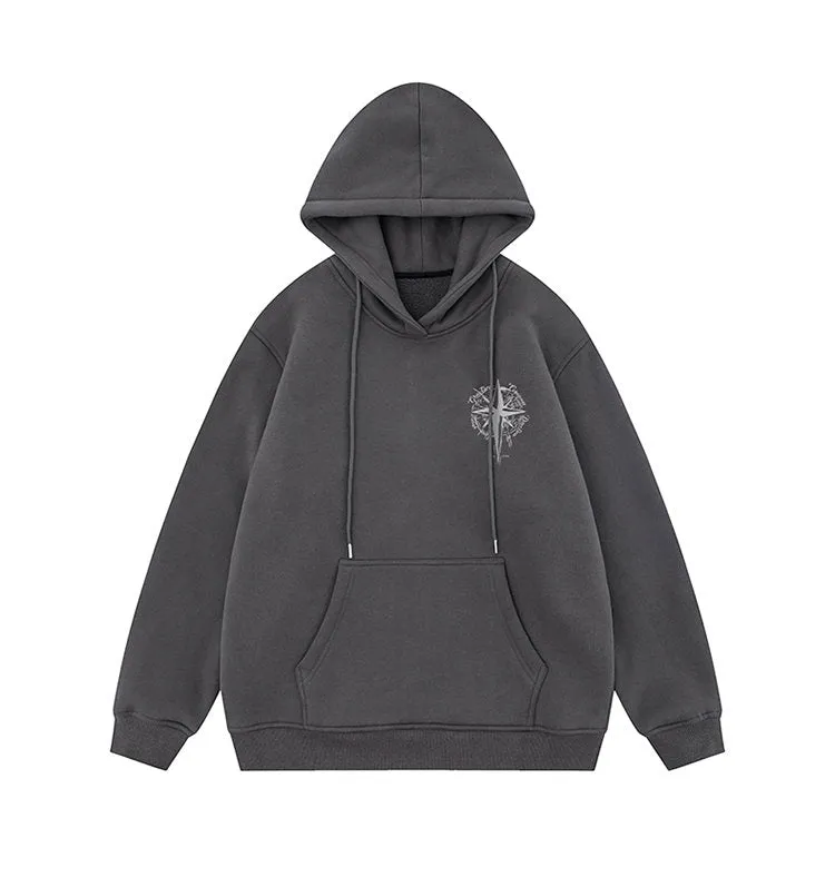 Star Compass | Minimalist Graphic Hoodie