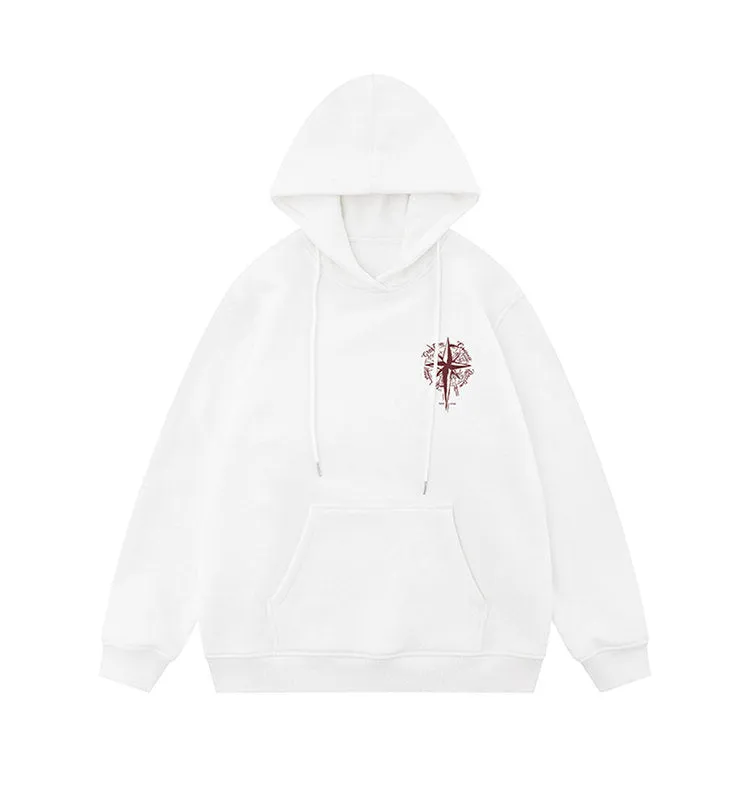 Star Compass | Minimalist Graphic Hoodie