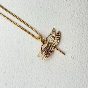 TFC Firefly Gold Plated Pendant Necklace