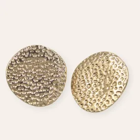 TFC Potato Gold Plated Stud Earrings