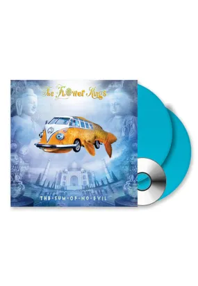 The Flower Kings - The Sum Of No Evil Transparent Light Blue - Colored 2 Vinyl   CD