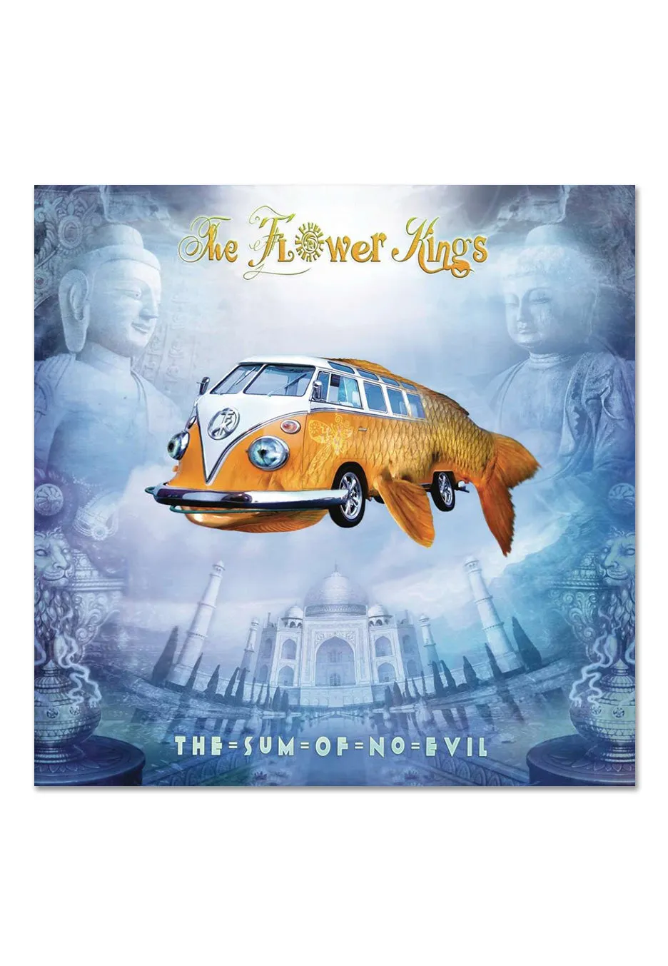 The Flower Kings - The Sum Of No Evil Transparent Light Blue - Colored 2 Vinyl   CD