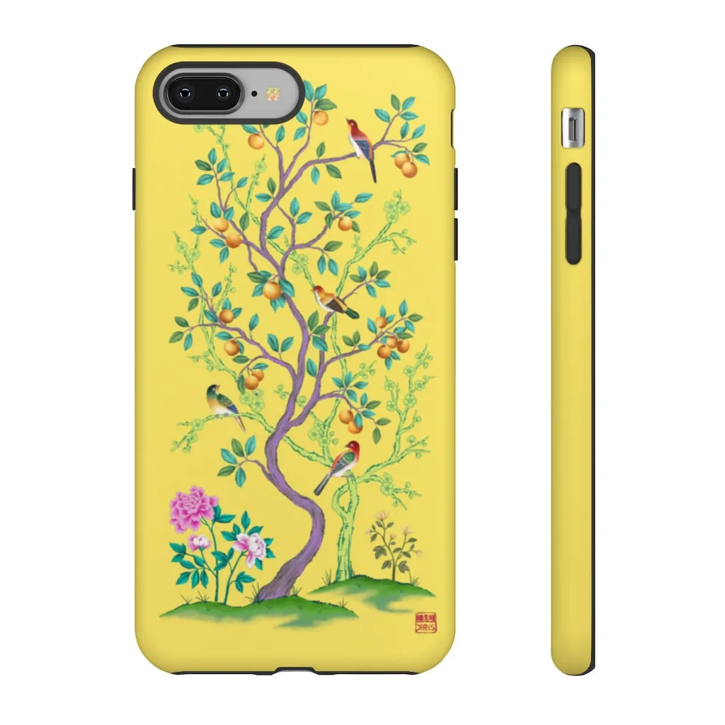 The Mandarin Tree - YELLOW Phone Case