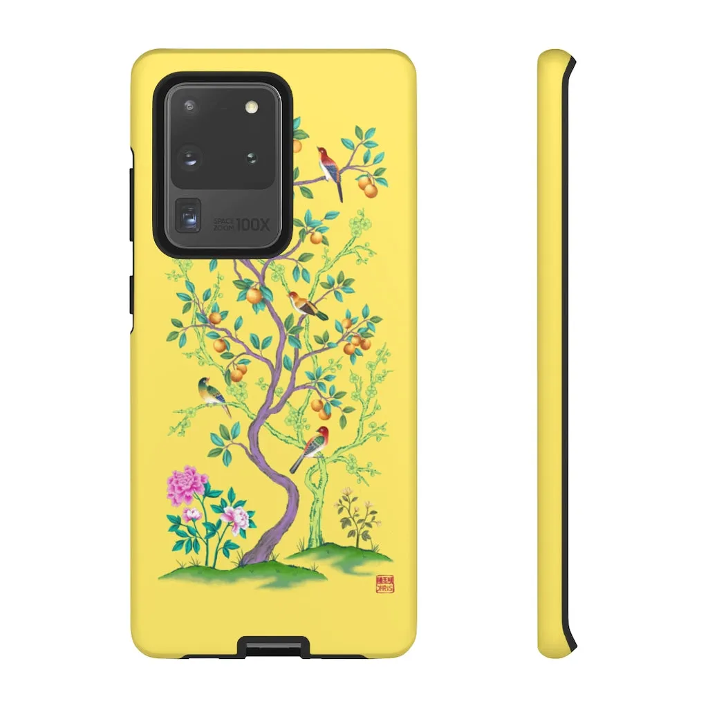 The Mandarin Tree - YELLOW Phone Case