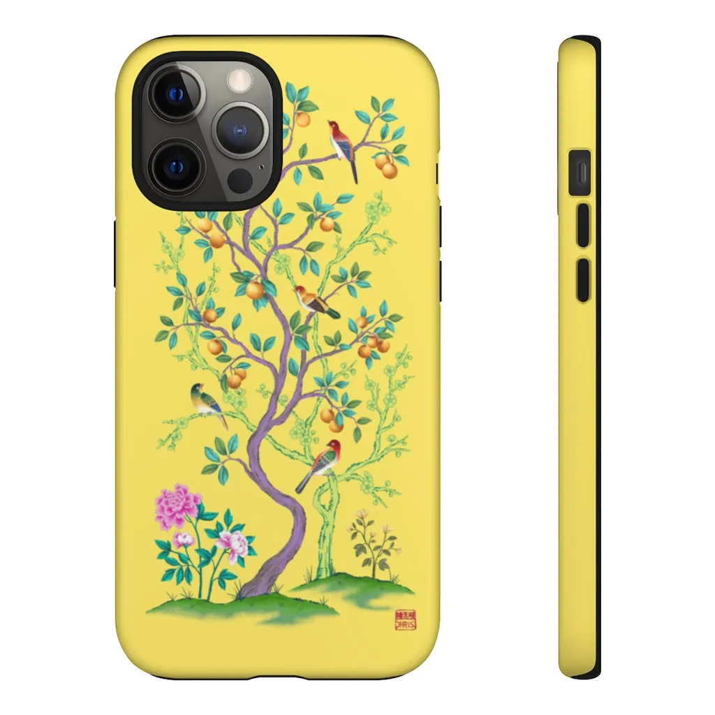 The Mandarin Tree - YELLOW Phone Case