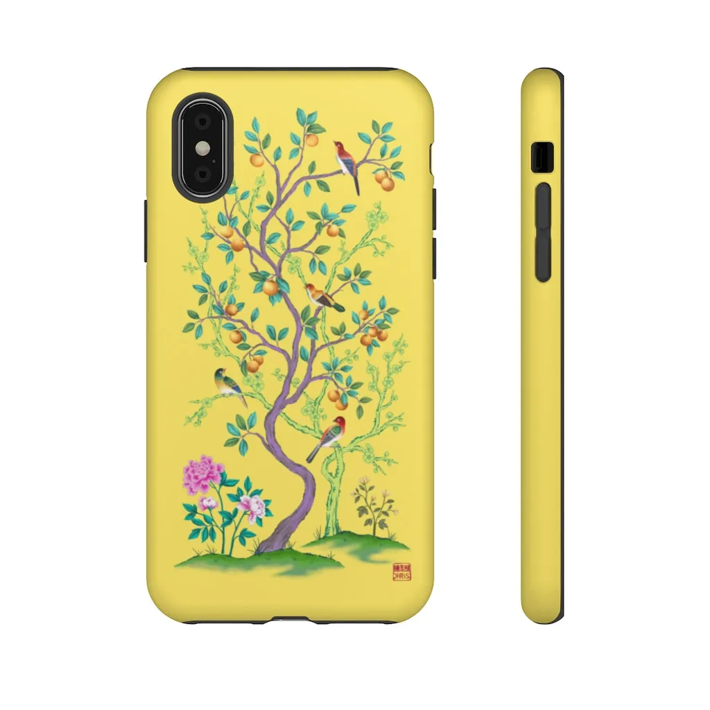 The Mandarin Tree - YELLOW Phone Case