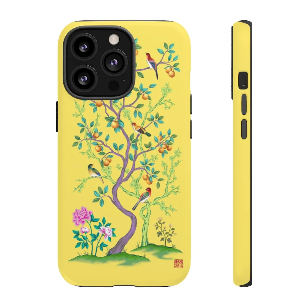 The Mandarin Tree - YELLOW Phone Case