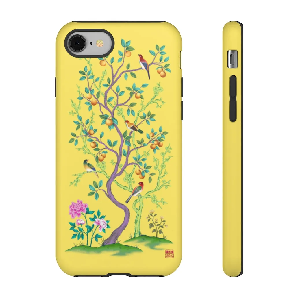 The Mandarin Tree - YELLOW Phone Case