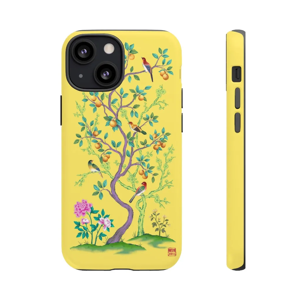 The Mandarin Tree - YELLOW Phone Case