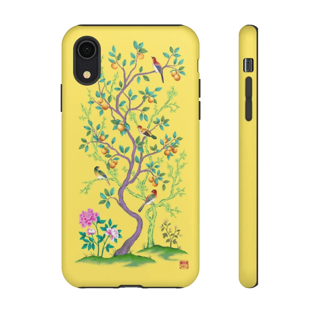 The Mandarin Tree - YELLOW Phone Case